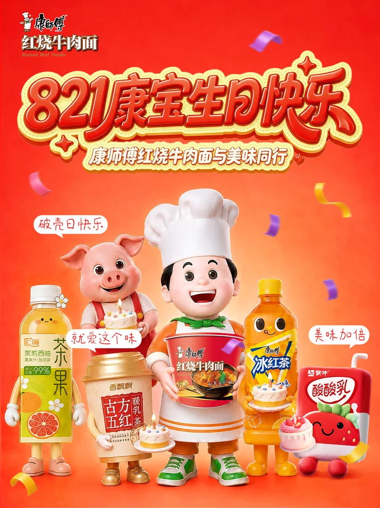 康师傅，819-庆生联动